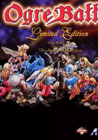 Plakat gry Densetsu no Ogre Battle: The March of the Black Queen