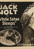 plakat filmu While Satan Sleeps