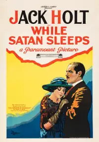 Plakat filmu While Satan Sleeps