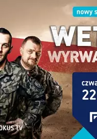 Plakat serialu Weterani. Wyrwani śmierci