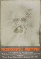 plakat filmu Nosferatu wampir