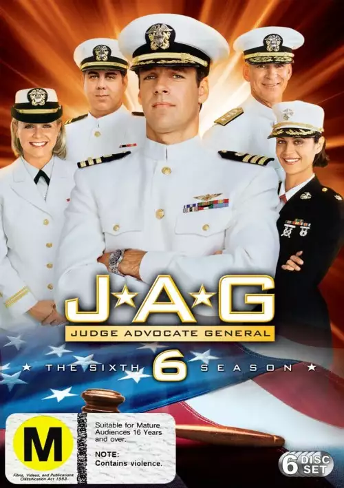 plakat filmu JAG - Wojskowe Biuro Śledcze