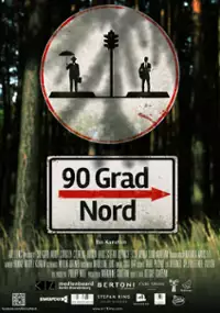 Plakat filmu 90 stopni na północ