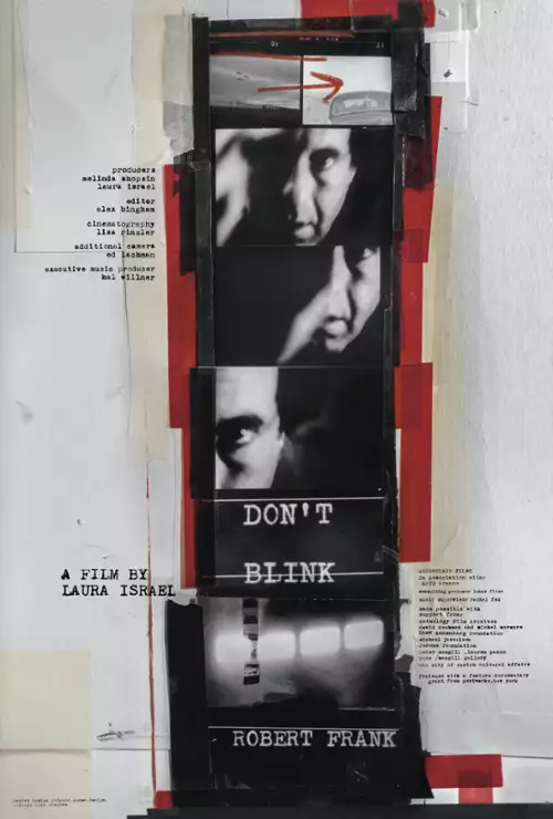 plakat filmu Nie mrugaj - Robert Frank