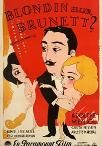Plakat filmu Blondynka czy brunetka
