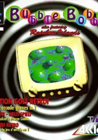 Plakat gry Bubble Bobble also featuring Rainbow Islands
