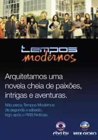 Plakat serialu Tempos Modernos