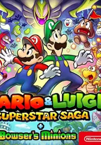 Plakat gry Mario &amp; Luigi: Superstar Saga + Bowser&#39;s Minions