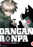 plakat serialu Danganronpa Kibō no Gakuen to Zetsubō no Kōkōsei The Animation