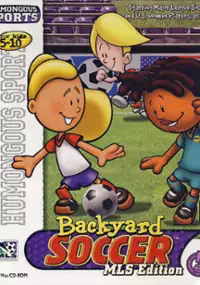 Plakat gry Backyard Soccer 2001 MLS Edition