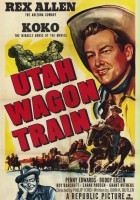 plakat filmu Utah Wagon Train