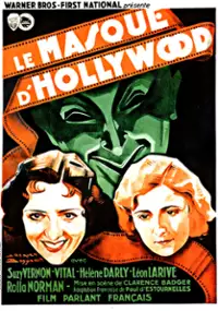 Plakat filmu Le Masque d'Hollywood
