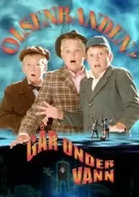 Plakat filmu Gang młodego Olsena schodzi pod wodę