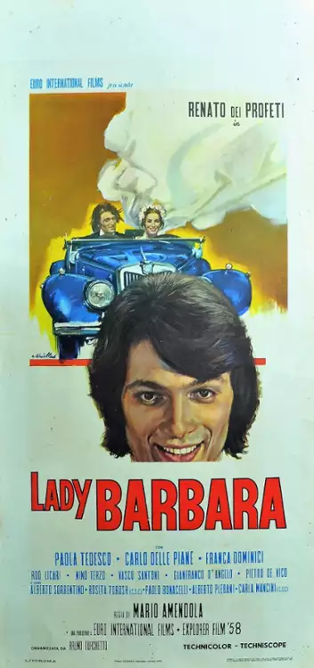 plakat filmu Lady Barbara