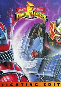 Plakat gry Mighty Morphin Power Rangers: The Fighting Edition