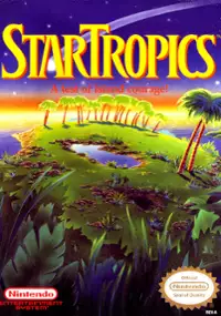Plakat gry StarTropics