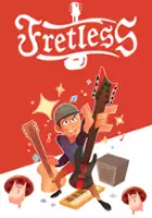 plakat gry Fretless - The Wrath of Riffson