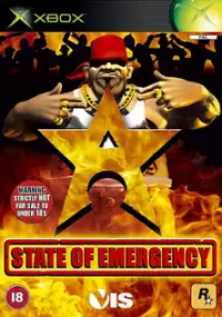 Plakat gry State of Emergency