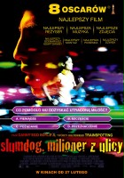 plakat filmu Slumdog. Milioner z ulicy