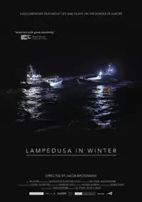 Plakat filmu Zima na Lampedusie