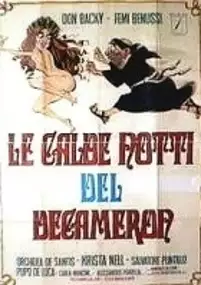 Plakat filmu Le Calde notti del Decameron