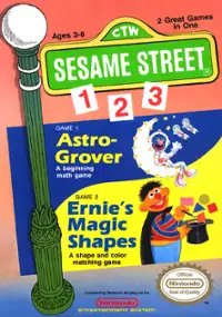 Plakat gry Sesame Street: 123