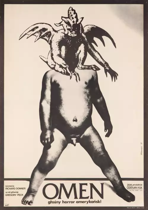 plakat filmu Omen