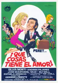 Plakat filmu ¡Qué cosas tiene el amor!