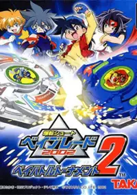 Plakat gry Bakuten Shoot Beyblade 2002: Beybattle Tournament 2