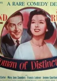 Plakat filmu A Woman of Distinction