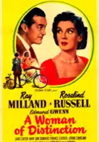 plakat filmu A Woman of Distinction