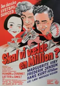 Plakat filmu Skal vi vædde en million?