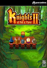 Plakat gry Knights of Pen &amp; Paper 2
