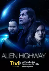 Plakat serialu Autostrada spotkań z UFO