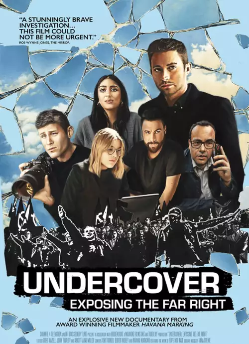 plakat filmu Sekrety skrajnej prawicy