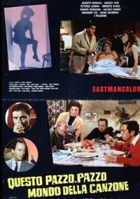 Plakat filmu Questo pazzo, pazzo mondo della canzone