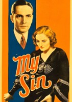 plakat filmu Mój grzech