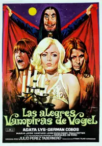 Plakat filmu Las Alegres vampiras de Vögel