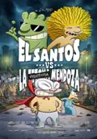 plakat filmu El Santos VS la Tetona Mendoza