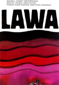 Plakat filmu Lawa. Opowieść o "Dziadach" Adama Mickiewicza