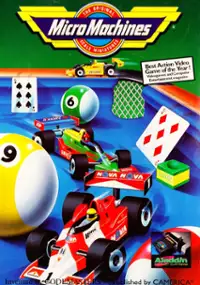 Plakat gry Micro Machines