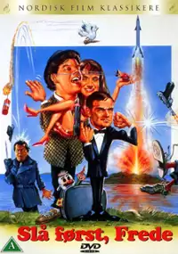 Plakat filmu Slå først, Frede!