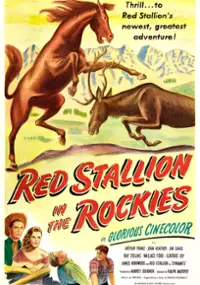 Plakat filmu Red Stallion in the Rockies