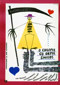 Plakat filmu O chłopie, co okpił śmierć