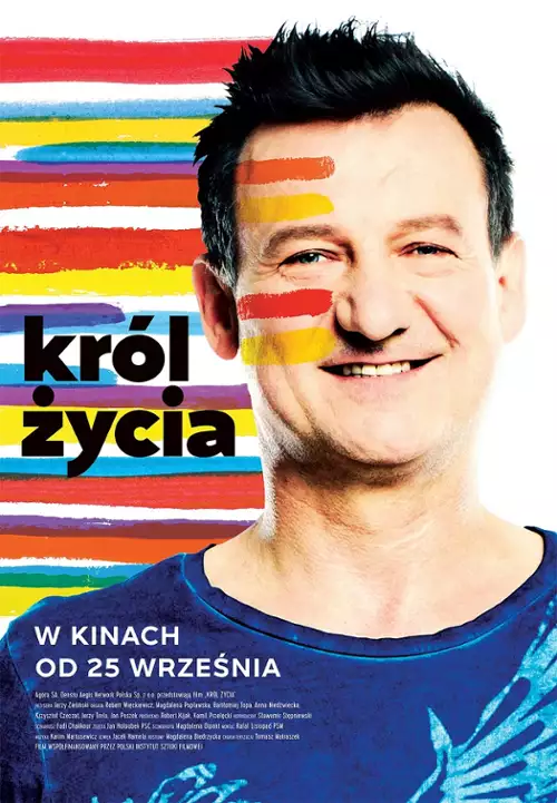 plakat filmu Król życia