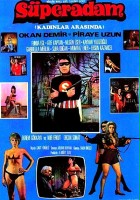 plakat filmu Süper adam kadinlar arasinda
