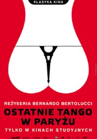 plakat filmu Ostatnie tango w Paryżu