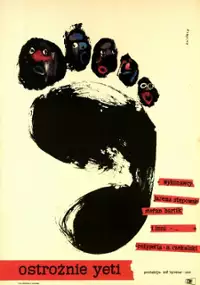 Plakat filmu Ostrożnie Yeti