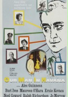 plakat filmu Nasz człowiek w Hawanie