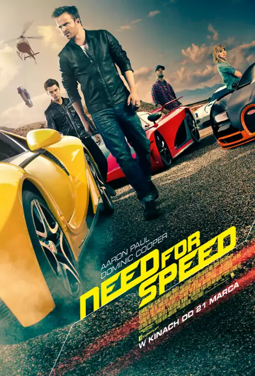 plakat filmu Need for Speed